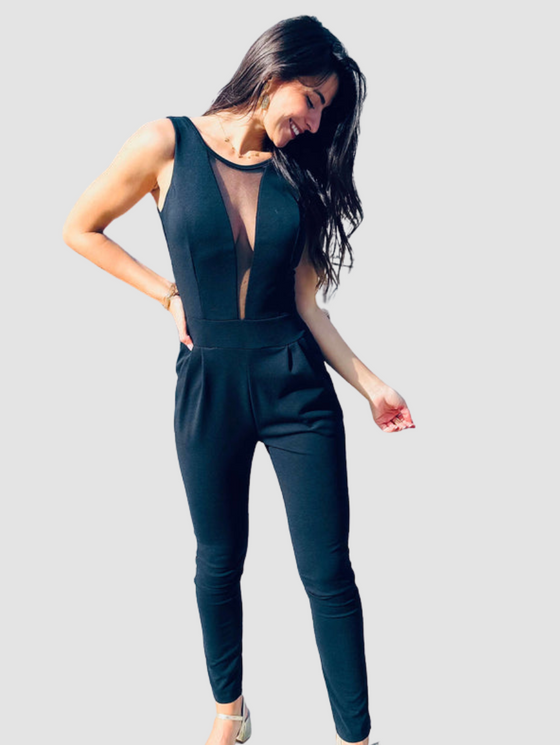 Juulke | Zwarte sexy jumpsuit