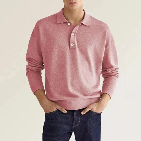 Felix | Poloshirt met lange mouwen