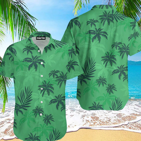 Reinier | Strandshirt met bloemenprint