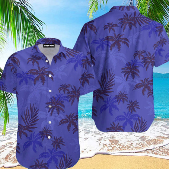 Reinier | Strandshirt met bloemenprint