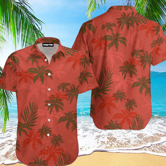 Reinier | Strandshirt met bloemenprint