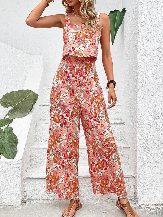 Josje | Elegante jumpsuit met wijde pijpen