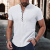 Arie | Henley t-shirt in zand