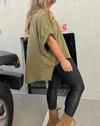 Stefanie - OVERSIZED T-SHIRT MET STUDS