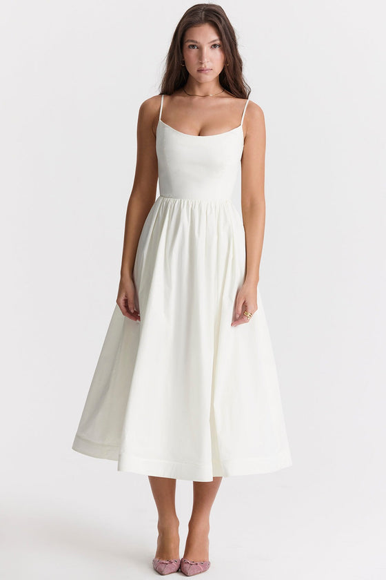 Jasmijn | Strapless halterjurk