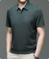 Willem | Comfy poloshirt van mesh