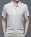 Willem | Comfy poloshirt van mesh