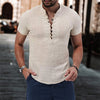 Arie | Henley t-shirt in zand