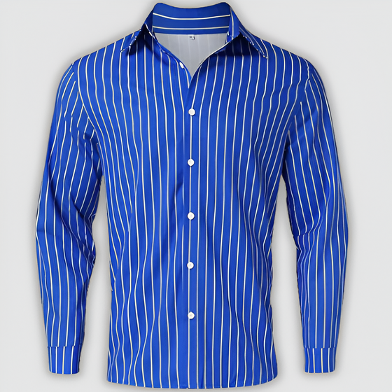 Menzo | Casual Shirt Lange Mouw