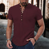 Arie | Henley t-shirt in zand