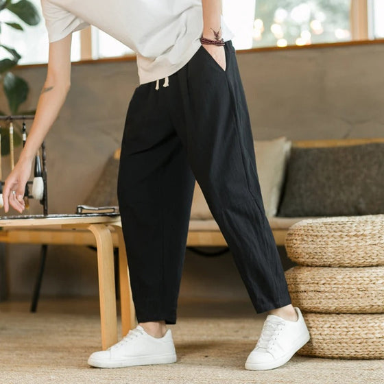 Victor |  Zomerse linnen broek